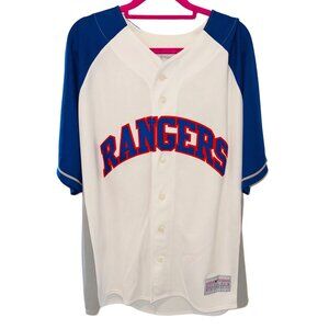 Texas Rangers Josh Hamilton #32 Baseball Jersey L White & Blue MLB Genuine Merch